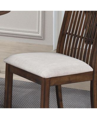 Streamdale 2 Pieces Set Dining Side Chair Rustic Modern Farmhouse Design Retro Design Easy to Assembly