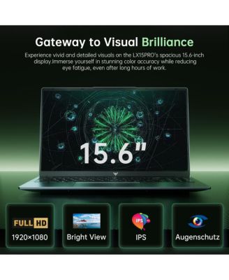 LX15 Pro Laptop with AMD Ryzen 7 5825U Processor and 15.6" Display