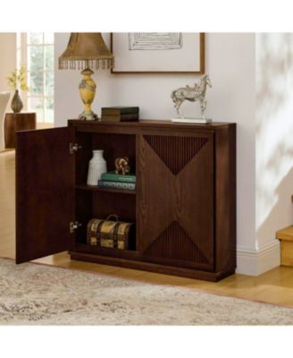 Mid Century Modern V-Shape Storage Cabinet