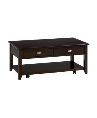 Merlot Warm Contemporary 44" Coffee Table