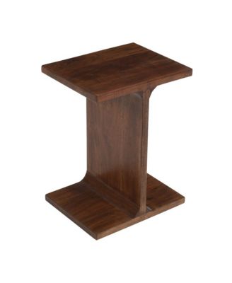Idiom Solid Wood Modern Accent End I-Table