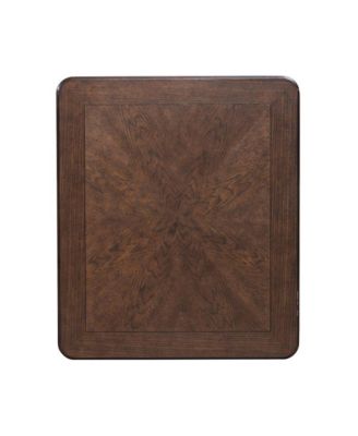 Allington Rectangular End Table for Living Room - Satin Sienna
