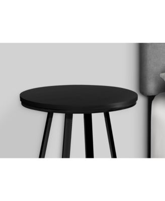 Accent Table, Side, Round, End, Nightstand, Lamp, Living Room, Bedroom,   Laminate,  Metal, Contemporary, Modern