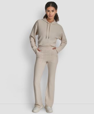 Women's Thermal High Waist Flare Pants