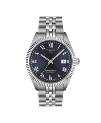 Men's Ballade Power Silver Stainless Steel Bracelet Watch, 39mm