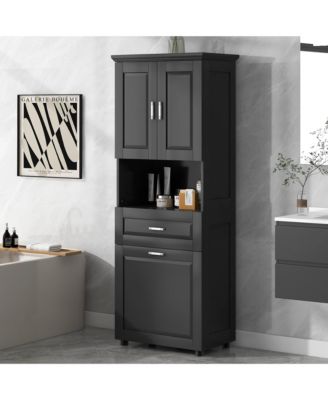 High-Quality MDF Storage Cabinet with Anti-Toppling Device