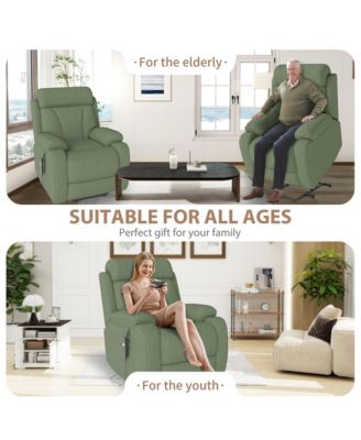 Power Lift Recliner for Elderly, Heavy Duty Lift Chair Recliners for Small Spaces, Electric Recliner Chairs