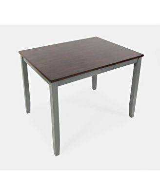 Decatur Lane Farmhouse 4 Piece Solid Wood Counter Height Set