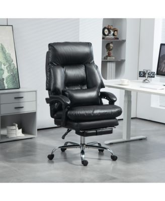 Overstuffed Office Chair, Reclining Computer Chair,