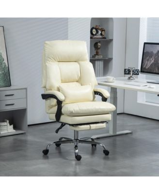 Overstuffed Office Chair, Reclining Computer Chair,