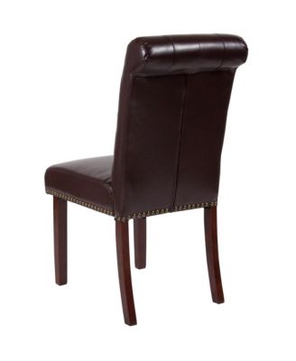 Falmouth Upholstered Parsons Chair with Nailhead Trim