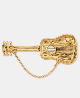 Mother-of-Pearl & Cup Chain Guitar Pin 