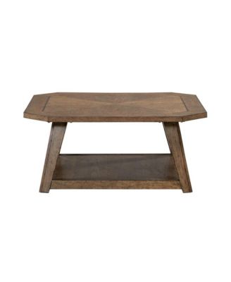 Carolina Park Octagonal Cocktail Table for Living Room