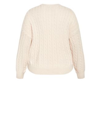 Plus Size Kenia Knit Sweater