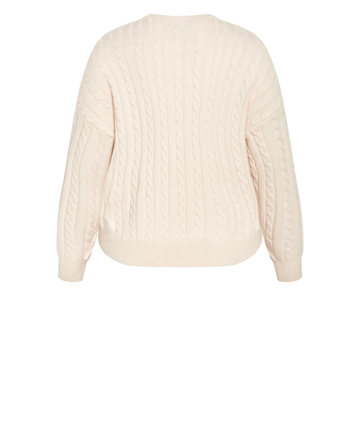 City Chic Plus Kenia Knit Sweater