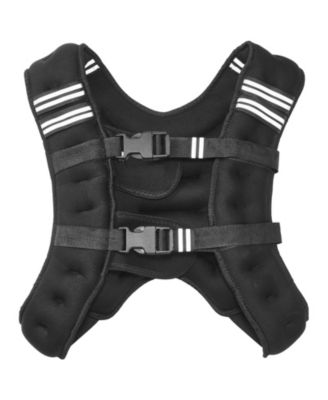 SUGFIT Weighted Vest 12 LB Adjustable Fitness Vest with Reflective Strips