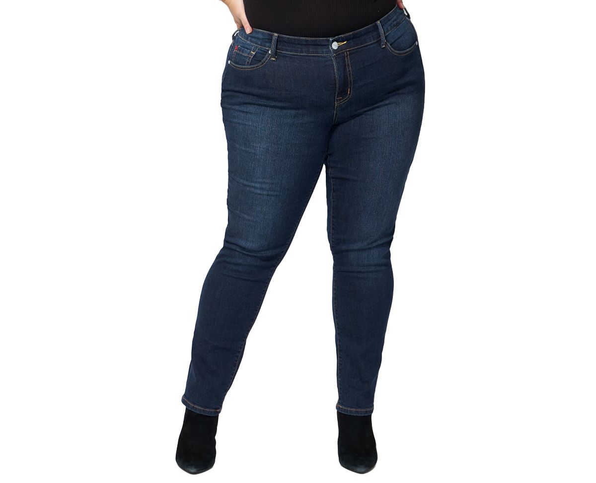 SLINK Jeans Women's Denim mid rise Jeans view 1 — MAYCSS fashion products
