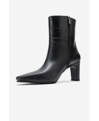 Women's Kyoto Leather Block Heel Boot