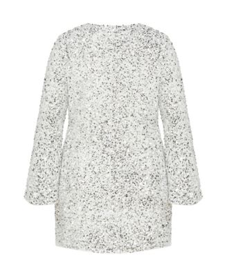Plus Size Sequin Neptune Dress