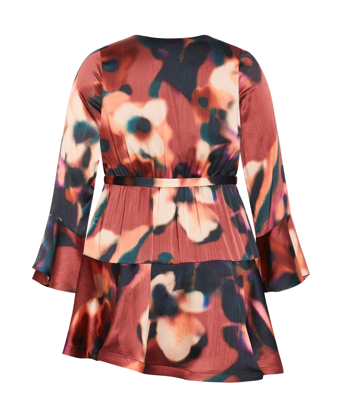 City Chic Women's Cherrie Print Dress