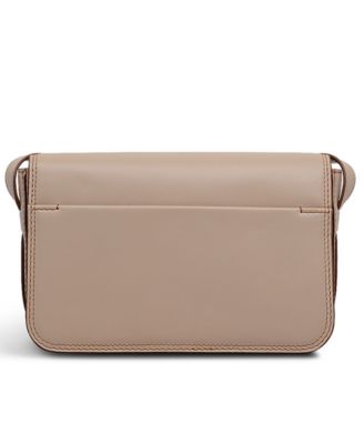 Pocket Street Small Leather Flapover Crossbody Bag