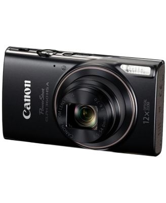  PowerShot ELPH 360 HS A Digital Camera, Black