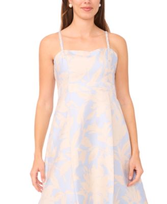 Women's Spaghetti Strap Square Neck Dress