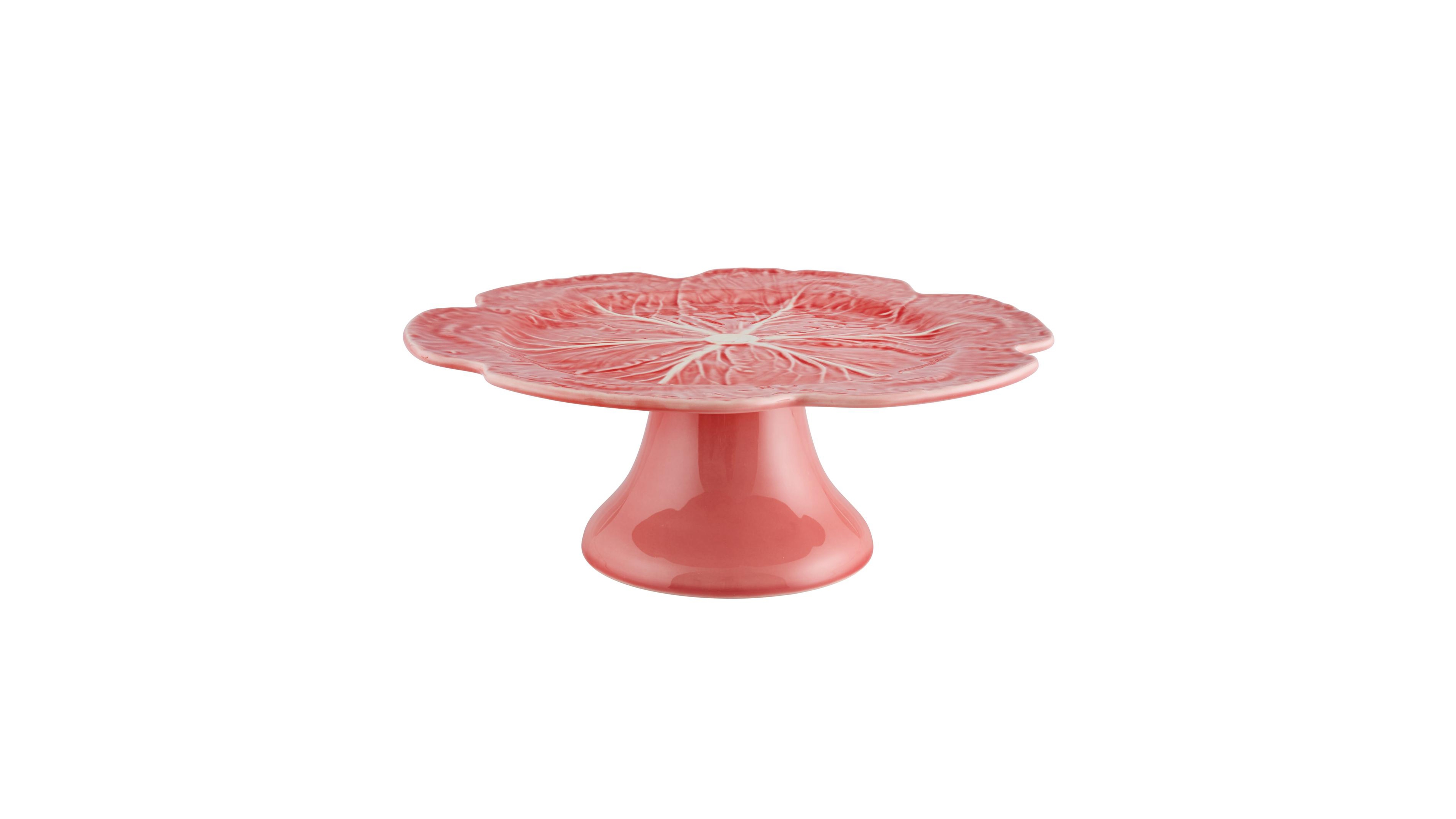 Bordallo Pinheiro Cabbage Cake Plate