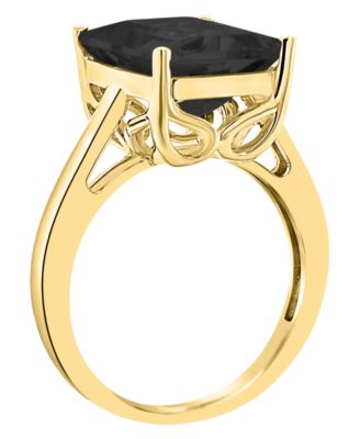 Multi Gemstone Ring in 14k Yellow Gold (also in 14k White Gold)