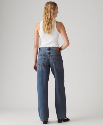 Women's Mid Rise Baggy Dad Jeans