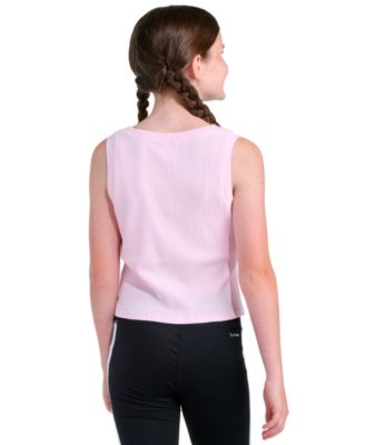 Girls' 8-16 Sleeveless Rib Tank Top