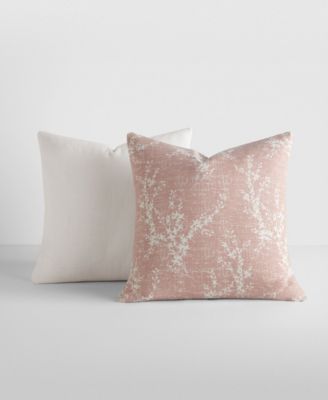 Cotton Slub 2-Pack Decorative Pillows, 20" x 20"