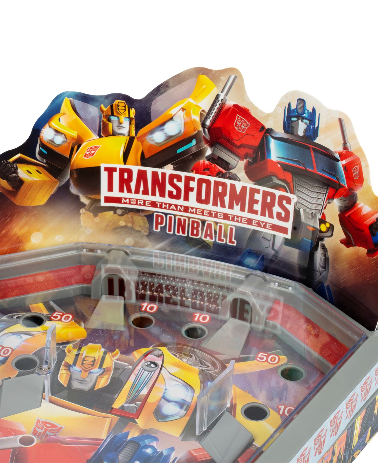 Детская игрушка World Tech Toys Transformers Mini Tabletop Baseball Pinball Game, Ages 4+ — фото 2