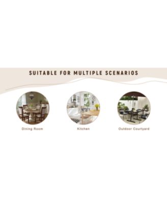 Dining table with storage platform, 7135.4 inches