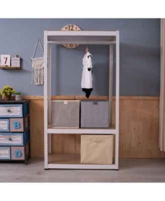 Streamdale Heavy Duty Clothing Rack with Adjustable Shelves