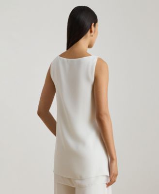 Women's Double-Faced Sleeveless Tunic Top