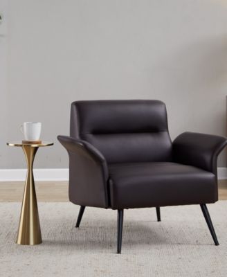 22" Metal Gemma Contemporary Side Table