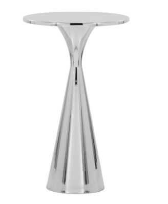 22" Metal Gemma Contemporary Side Table