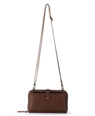 Iris Smartphone Leather Crossbody Wallet