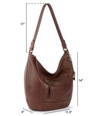 Sequoia Leather Small Hobo Bag