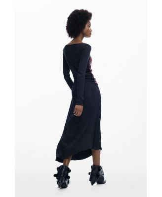 Women's Pixelated midi dress