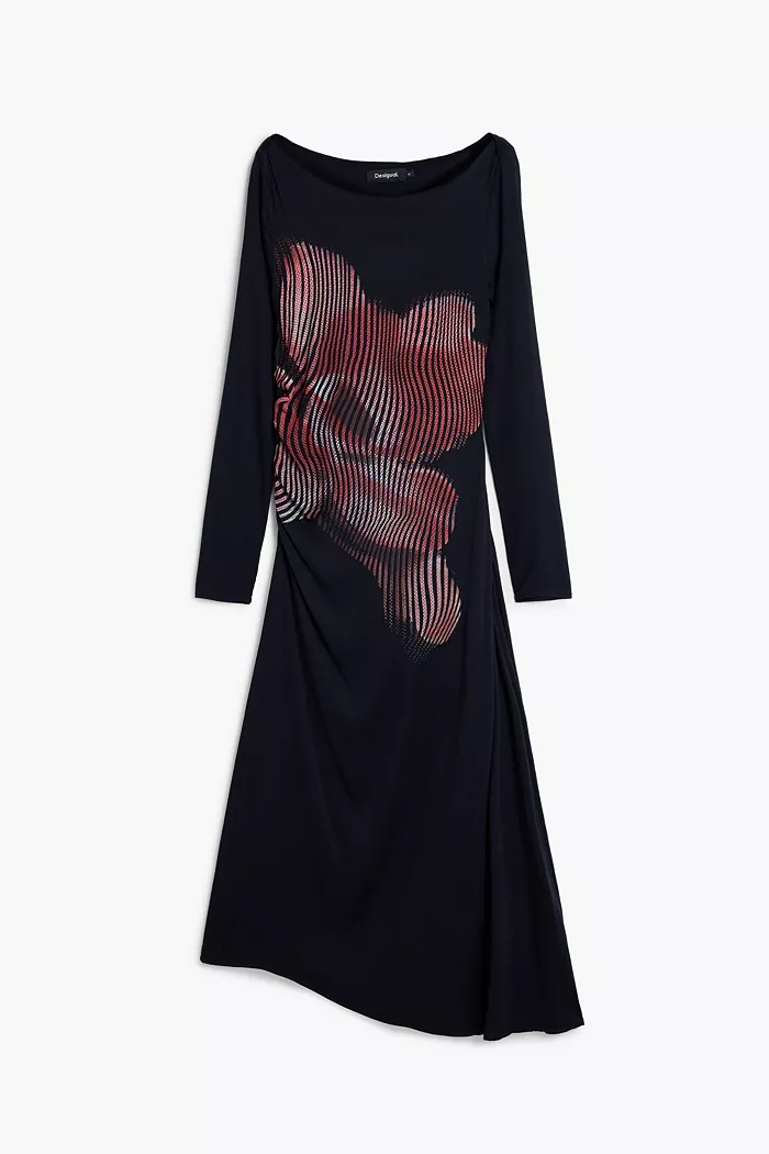 Women's Pixelated midi dress - thumbnail 5