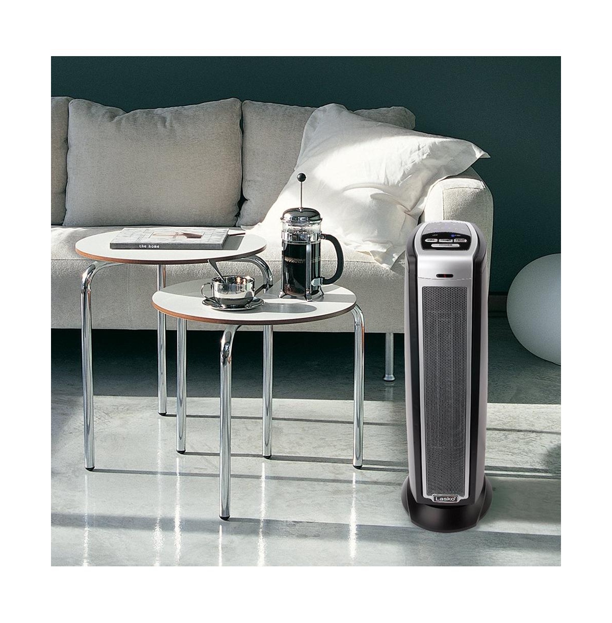 Lasko 5790 Portable Electric 1500W Room Oscillating Ceramic Tower Space Heater