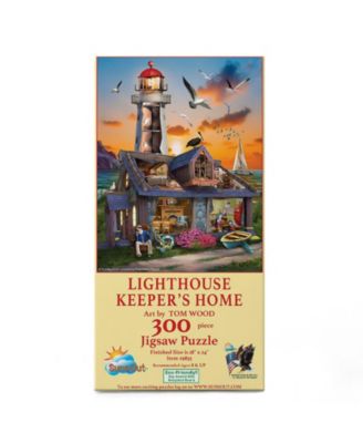 Lighthouse Keepers Home 300 piece Jigsaw Puzzle for Adults