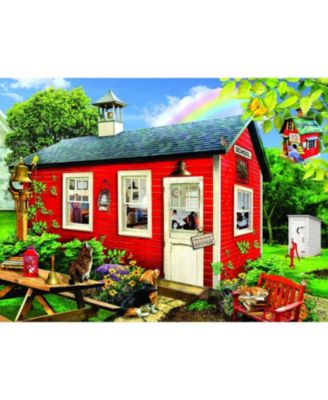 Little Red School House 1000 piece Jigsaw Puzzle for Adults