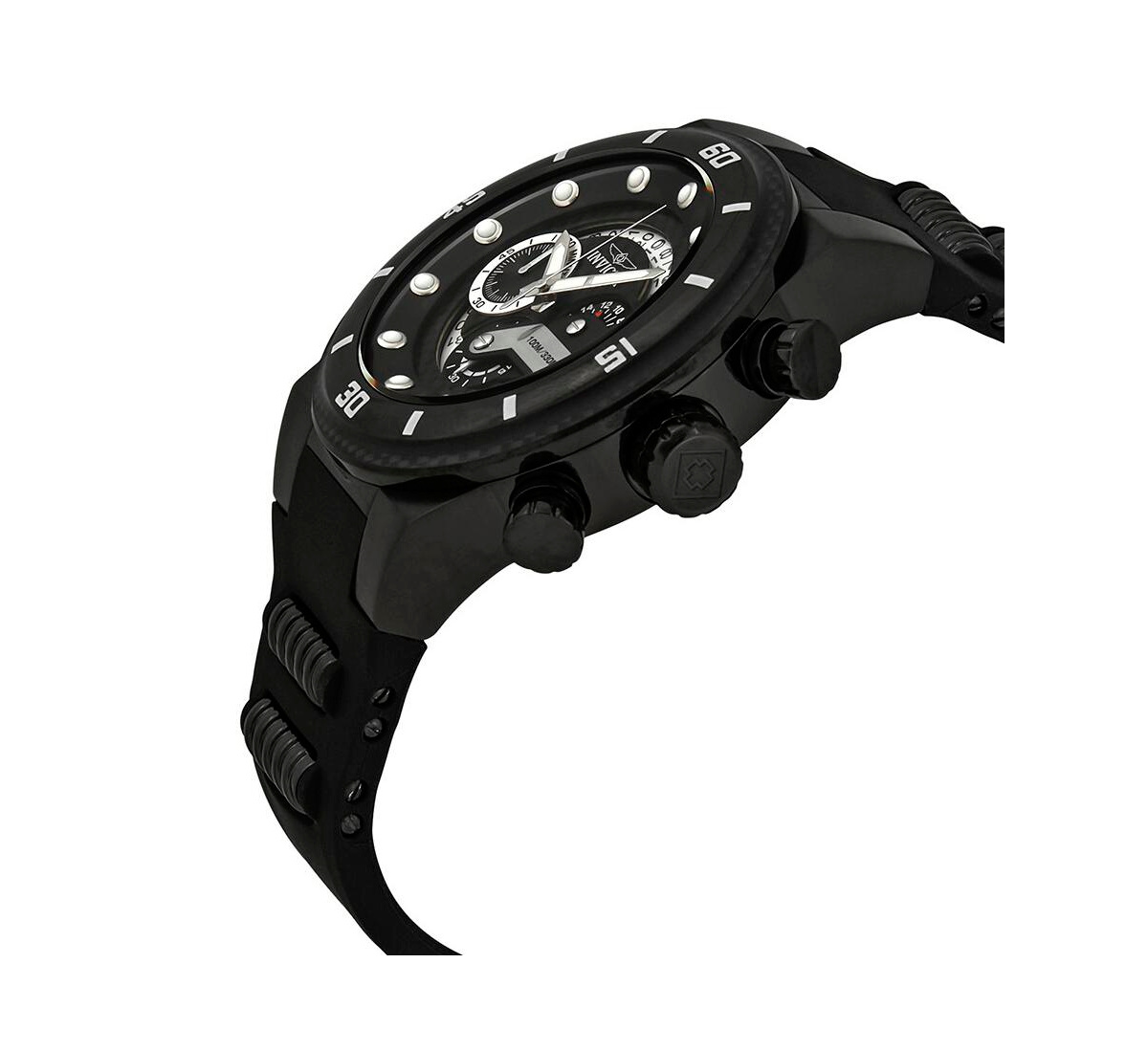 Invicta Men's 24228 S1 Rally Quartz Multifunction Black Dial Watch