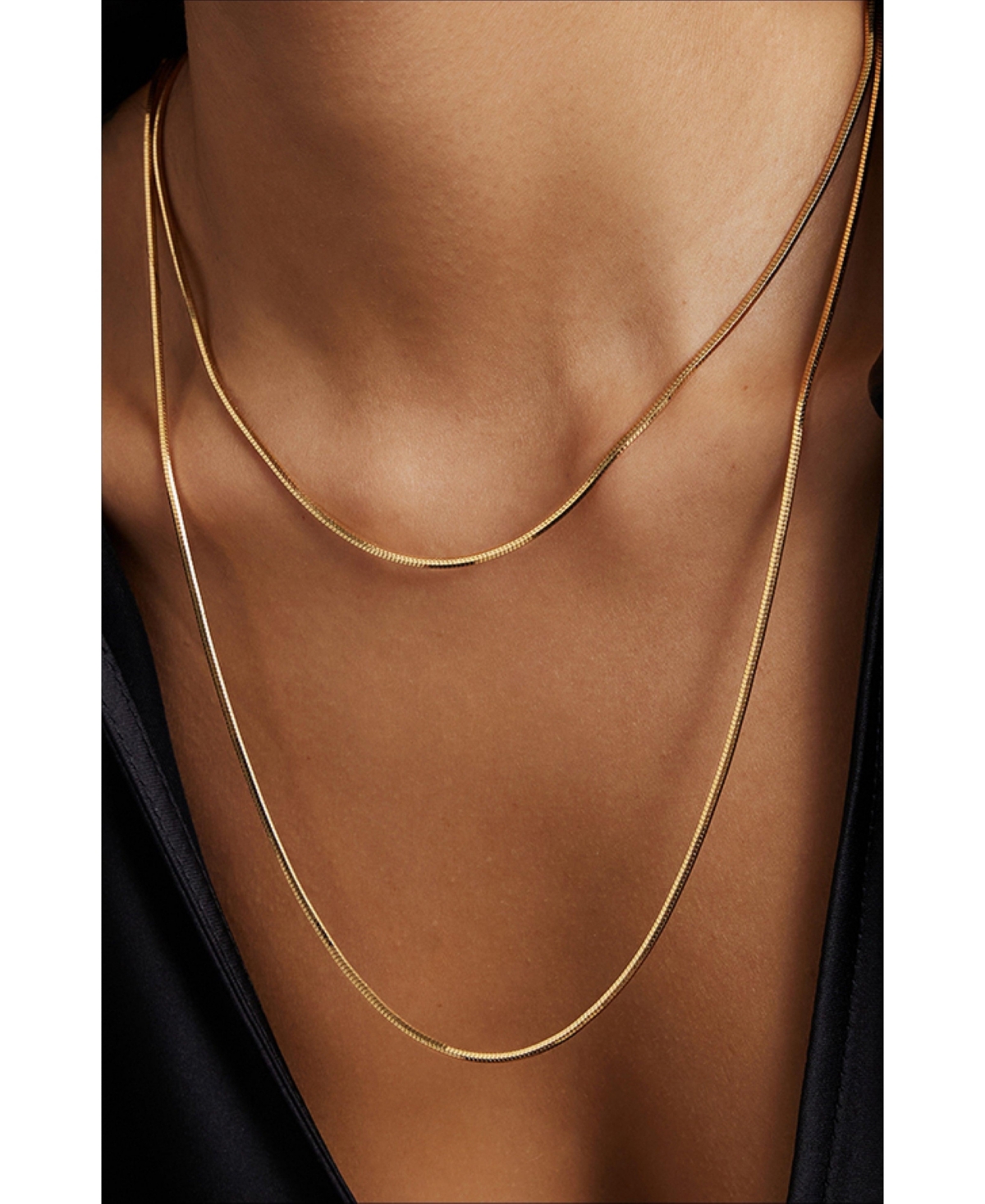 Retro Chic Whispers Chain Necklace