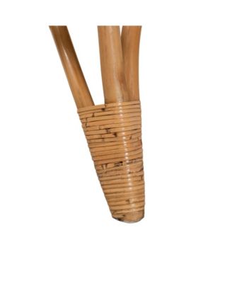 Earvin 31.9" Rattan Bohemian Armchair