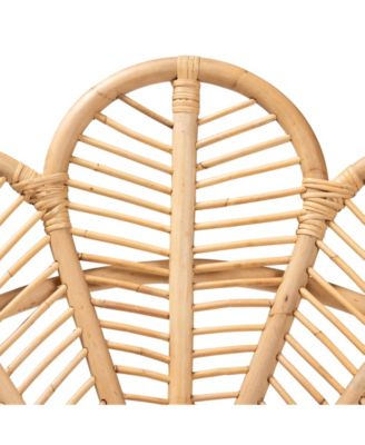 Garan 37.8" Rattan Bohemian Accent Chair