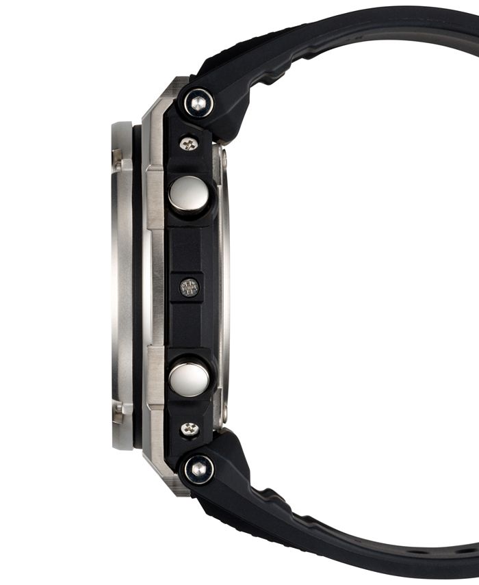 G-Shock Men's Analog-Digital Black Strap Watch 59x52mm GSTS110-1A - Macy's